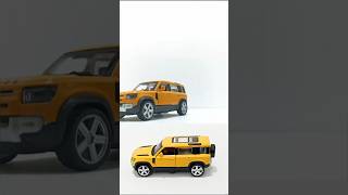 Land Rover Defender diecast car in action diecast car cars [upl. by Dasya]