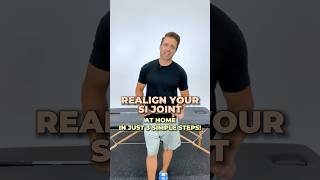 How To Fix SI Joint Pain In 3 Simple Steps Works FAST shorts [upl. by Snodgrass]