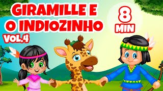 Giramille e o Indiozinho Vol 7  Giramille 28 min  Desenho Animado Musical [upl. by Azyl]