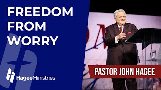 Pastor John Hagee  quotFreedom From Worryquot [upl. by Aliahkim]