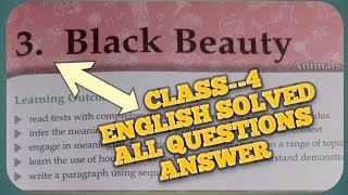 Black Beauty English solved all QA ch 3 Class 4 Black Beauty QA Ace with Aster [upl. by Herring]