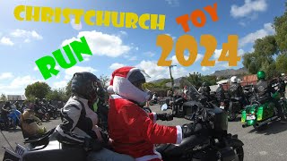 Christchurch motorcycle Toy Run 2024 [upl. by Ariahs]