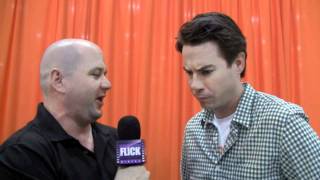 iCarlys Spencer Jerry Trainor Interview  iCarly  Comic Con [upl. by Rinee]