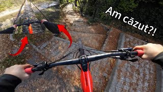 TRASEE CU EBIKE ul  Am cazut  Bike vlog [upl. by Yerocal]