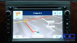 Dynavin GM2007 OE Style Navi for GM  iGo Primo Navigation [upl. by Irafat]