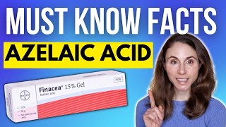 10 MUST KNOW AZELAIC ACID FACTS 🤔 Dermatologist DrDrayzday [upl. by Biernat]