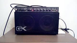 Gallien Krueger 250ML clean channel with effects [upl. by Nuawtna]