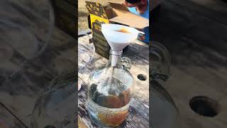 How To Make Mead Tutorial mead DIY homesteading familyvlog offgrid ish [upl. by Snahc]