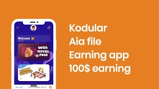 kodular earning app  kodular aia file  kodular  aia file  kodular aia  aia file kodular [upl. by Eetsim]