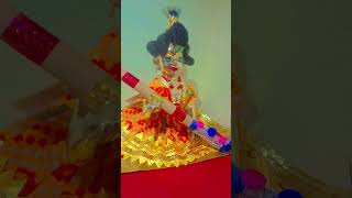 Laddu gopal laddugopal short video 🙏🙏 [upl. by Twum]