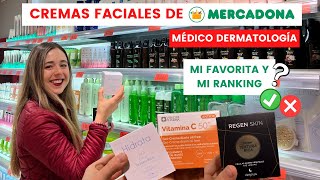 DERMATÓLOGA MIR ANALIZA CREMAS FACIALES DE MERCADONA VITAMINA C REGEN SKIN HIDRATA¡Y UNA SORPRESA [upl. by Aikal]