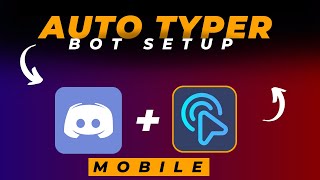 How to Setup Auto Typer bot in Discord mobile 2023  Discord me Text Spam kase kare [upl. by Ursel267]