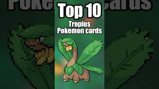 Top 10 most valuable Tropius cards pokemon pokemoncards top10 top10pokemon tropius shorts [upl. by Nelle613]