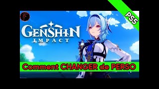 GenshinImpact  Comment Changer de personnage   astuces [upl. by Carnes375]