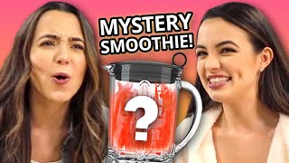 Twin vs Twin Smoothie Challenge w the Merrell Twins [upl. by Hollie]