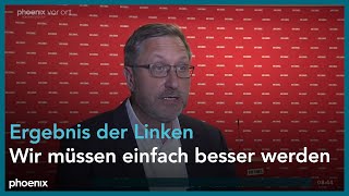 Jörg Schindler zum Ergebnis der Linken bei der Landtagswahl in SchleswigHolstein am 080522 [upl. by Shem]