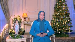 Maryam Rajavi’s Christmas and New Year’s greeting 2015 [upl. by Prima861]