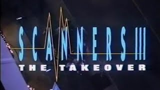 Scanners 3 The Takeover  1992 VHS [upl. by Niram]