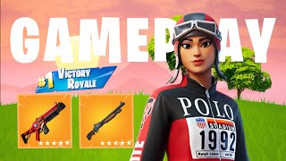 Prodigio de polo polo x Fortnite Gameplay Solo VS Squad [upl. by Assylem]