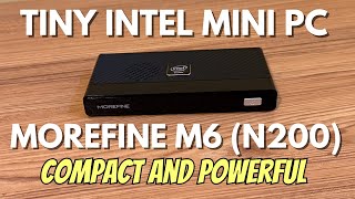 Small and Portable Mini PC  Morefine M6 [upl. by Tripp]