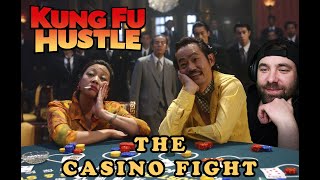 Stephen Chow  Kung Fu Hustle  The Beast Casino Fight  REACTION VIDEO [upl. by Niwhsa]