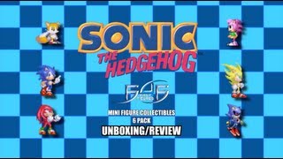 First4Figures Sonic 6 Mini Figure Pack ReviewUnboxing [upl. by Tur99]