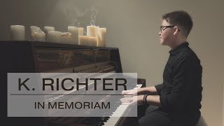 Kirill Richter  In memoriam piano cover [upl. by Aiciruam]