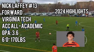 Nick Laffey  Forward VT  60quot 170lbs  3 years of eligibility [upl. by Noah]