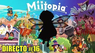 DIRECTO Miitopia 16  A salvar a los elfos de Bowsedu  Lago de Lotos [upl. by Ecnarret]