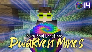 Dwarven Mines Fairy Souls 1414  Hypixel Skyblock Glacite Tunnels Update [upl. by Magen]