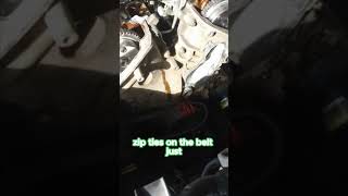 Quick 35 EcoBoost AC Belt Install Tip in 20 Secs [upl. by Yrek77]