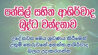 පන්සිල් සහිත ආශිර්වාද බුද්ධ වන්දනාව  BUDHDHA WANDANAWA  DAMDIYA TV [upl. by Salomon]