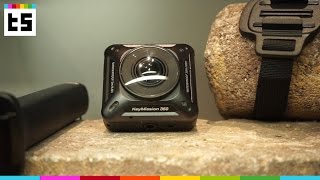 Handson Nikon KeyMission 360 – Actioncam für Virtual Reality [upl. by Tristas]