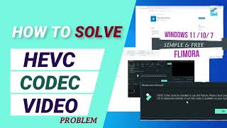 Hevc Video Extension Problem Solved  Premiere Pro  Filmora  Free Converter Win 11  10  2023 [upl. by Caputo960]