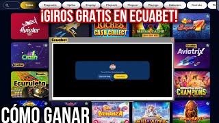 Cómo ganar Giros gratis en ECUABET  Casino [upl. by Gerald548]