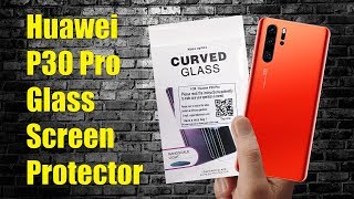 Huawei P30 Pro Glass Screen Protector [upl. by Anairt447]