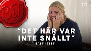 David Sundin testar Johanna Nordströms ärlighet  Bäst i test 2022  SVT [upl. by Aredna]