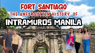 NAMASYAL KAMI SA INTRAMUROS MANILA  FORT SANTIAGO  DUNGEON 😭 KAKATAKOT 😨 [upl. by Harbed]