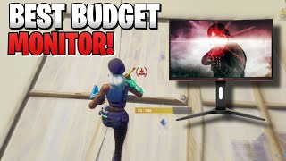 144hz 1080p Monitor FORTNITE GAMEPLAY  AOC C24G1 24quot [upl. by Fachan]