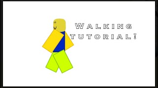 My movie tutorial How to make walking animation [upl. by Otrepur]