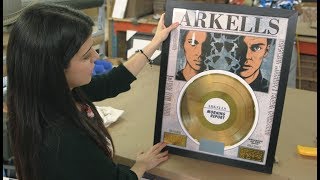 GoldPlatinum Canada The Making of a Canadian Gold Record Plaque [upl. by Alikee]