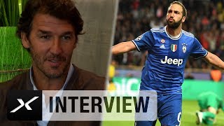 KarlHeinz Riedle über Gonzalo Higuain quotDer Beste der Weltquot  Juventus Turin  Real Madrid [upl. by Meensat]