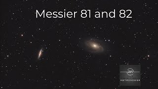 Bodes Galaxy and the Cigar Galaxy M81 and M82 [upl. by Roselane552]