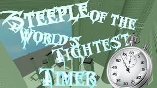 Steeple of the World’s Tightest Timer F1 [upl. by Harehs]