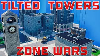 Tilted Towers ZONE WARS with my FRIENDS AGAIN [upl. by Charita702]