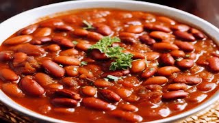 Delicious Red Beans Rajma Recipe 😋🤑 [upl. by Gerty]