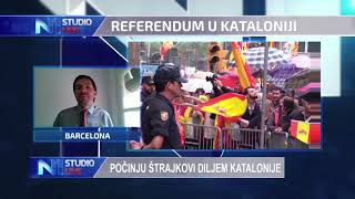 Andrej Klemenčić za N1 dan nakon referenduma u Kataloniji [upl. by Lienhard]