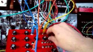 Velleman MK107 Step Sequencer  Clock Manipulation 1 [upl. by Volnay]