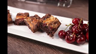 Quick amp Easy Starr Ranch® Cherry Cheesecake Brownies [upl. by Ahsemat]