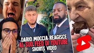 DARIO MOCCIA REAGISCE al SUO FEED di YOUTUBE [upl. by Sitto]